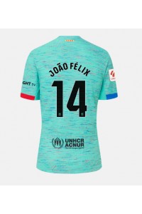 Barcelona Joao Felix #14 Jalkapallovaatteet Naisten Kolmaspaita 2023-24 Lyhythihainen